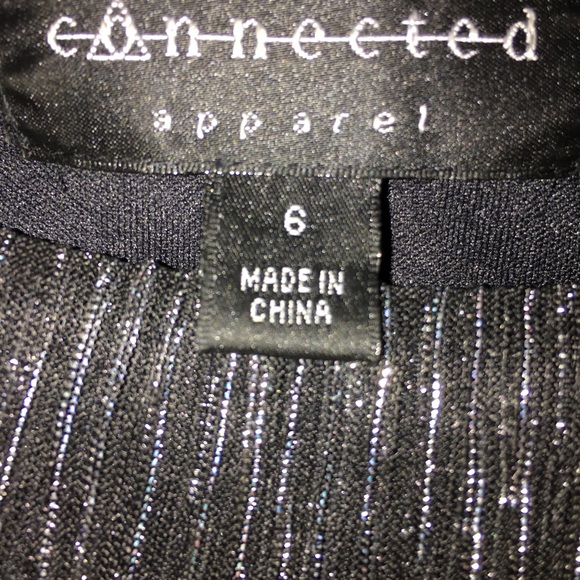 SILVER & BLACK DRESS YOU WILL LOVE-LIKE NEW-CUTE AND COMFORTABLE-MAKE AN OFFER. - Picture 3 of 5